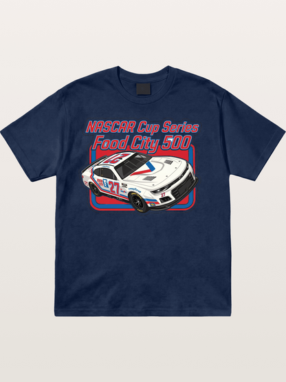 NASCAR Food City 500 Car Cotton T-shirt