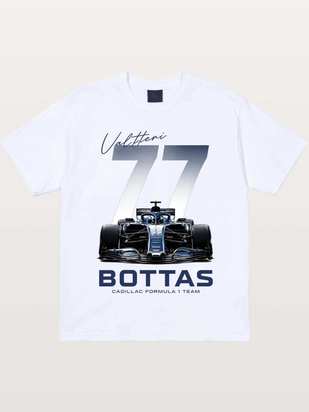 Valtteri Bottas Cadillac F1 77 Gildan T-shirt