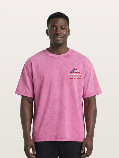 Saratoga Star Spangled Tent Top Washed T-shirt