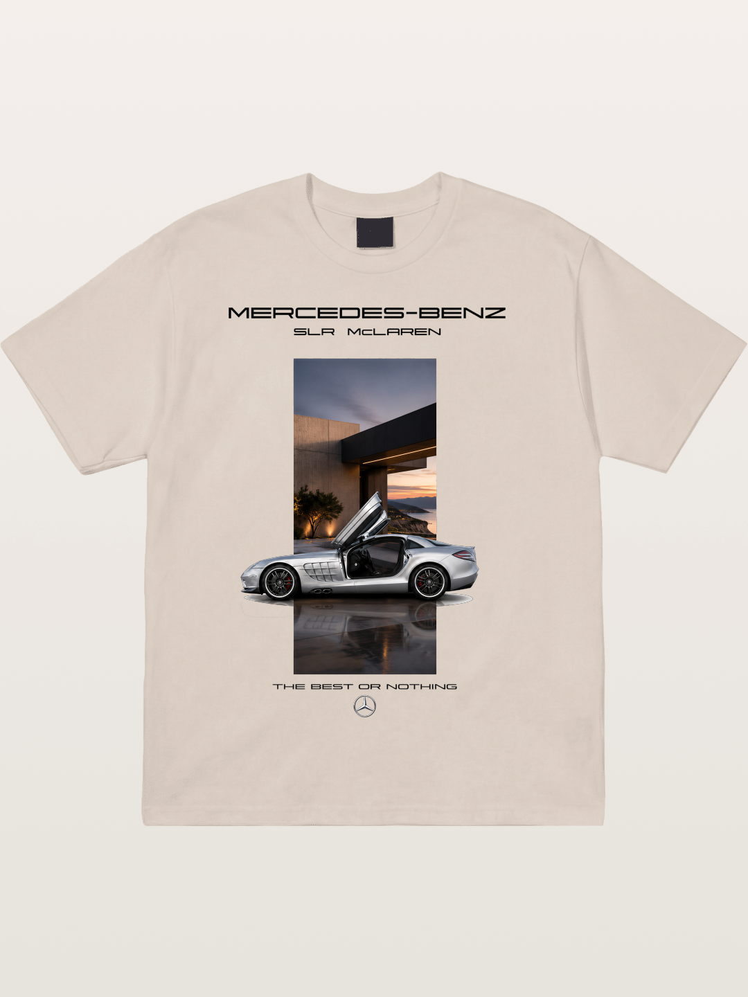 Mercedes SLR McLaren Poster Cotton T-shirt