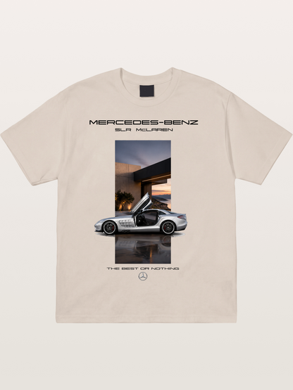 Mercedes SLR McLaren Poster Cotton T-shirt