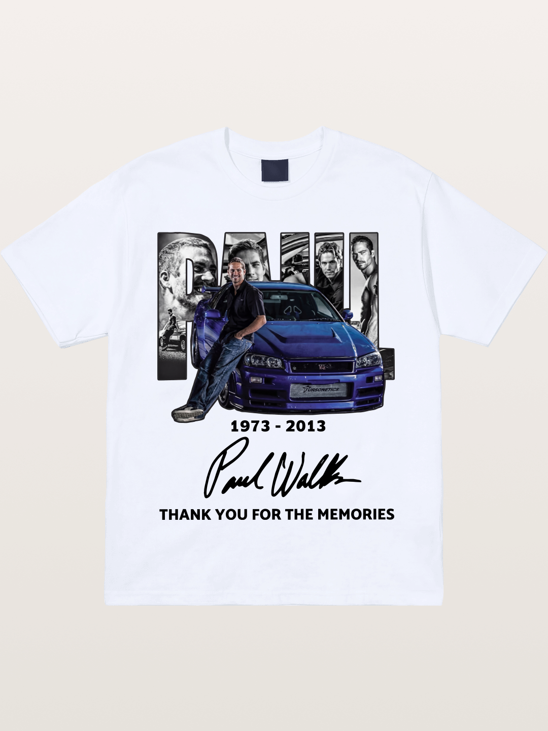 Paul Walker R34 Legacy Gildan T-shirt