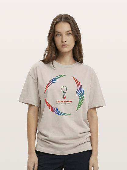 2026 World Cup Official Logo Cotton T-shirt