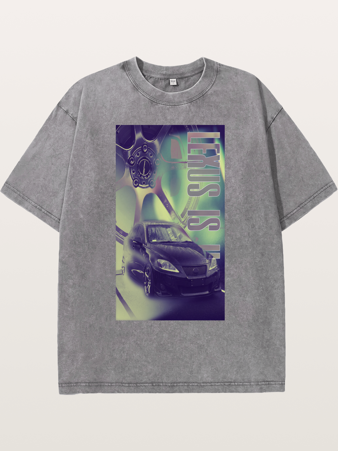 Lexus IS Gradient Tuning Art Washed T-shirt