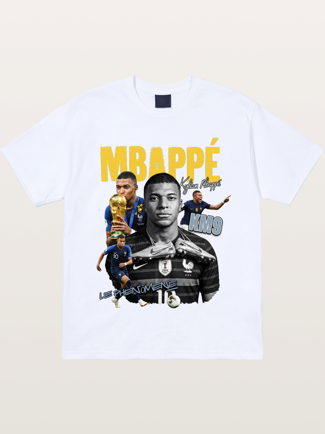 Kylian Mbappe KM9 Graphic Gildan T-shirt