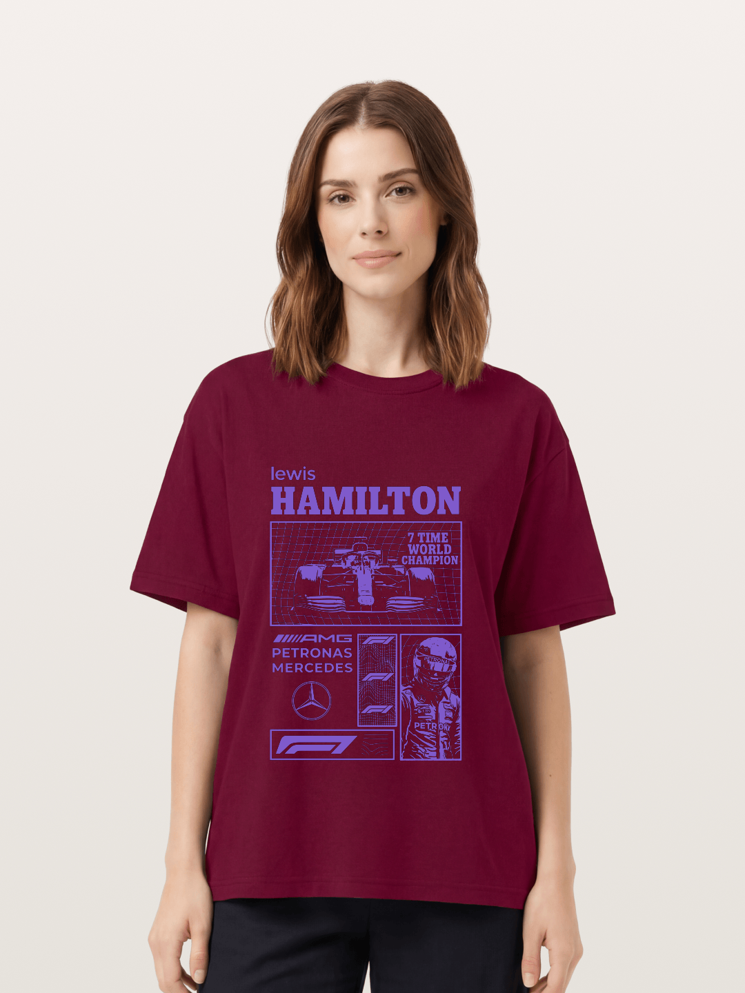 Hamilton 7x World Champion Gildan T-shirt