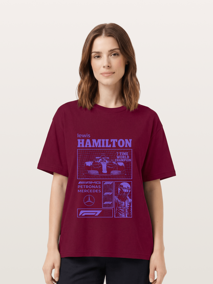 Hamilton 7x World Champion Gildan T-shirt