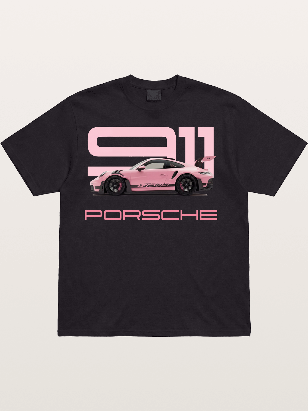 Pink 911 Cotton T-shirt