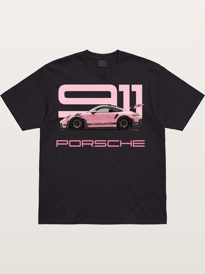Pink 911 Cotton T-shirt