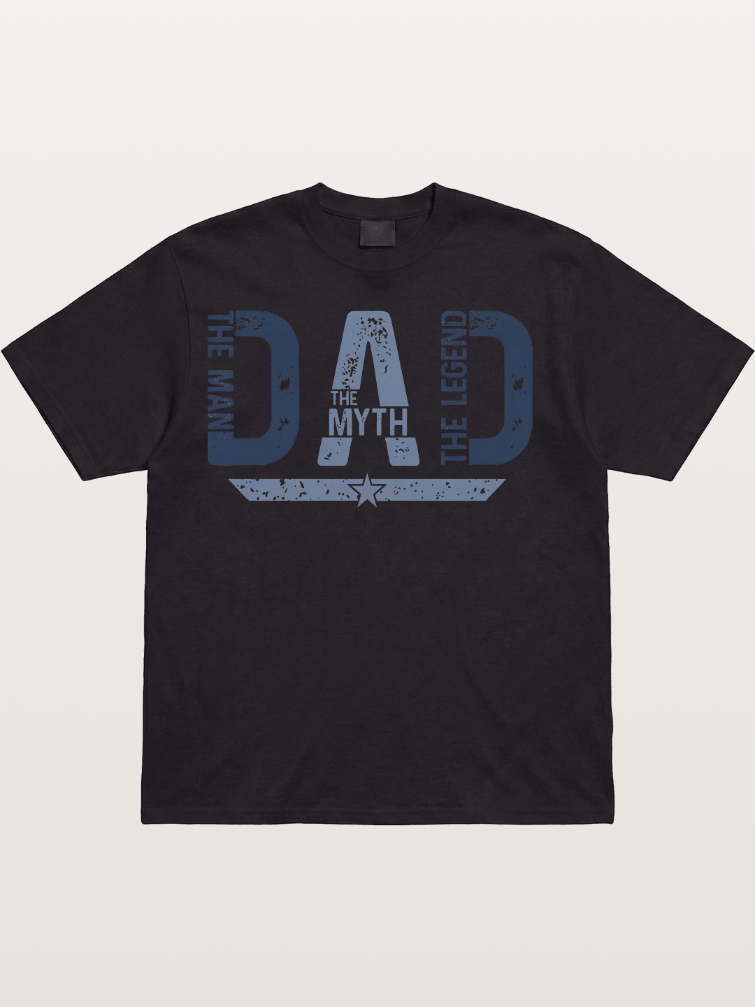 Dad The Man The Myth Legend Cotton T-shirt