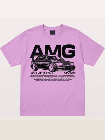 AMG 190E EVO Racing Car Art Gildan T-shirt