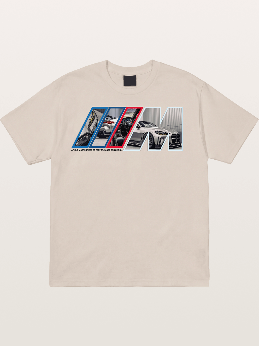 BMW Car Detail Collage Art Cotton T-shirt