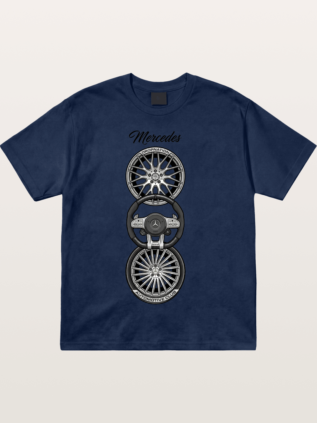 Wheel Stack Cotton T-shirt