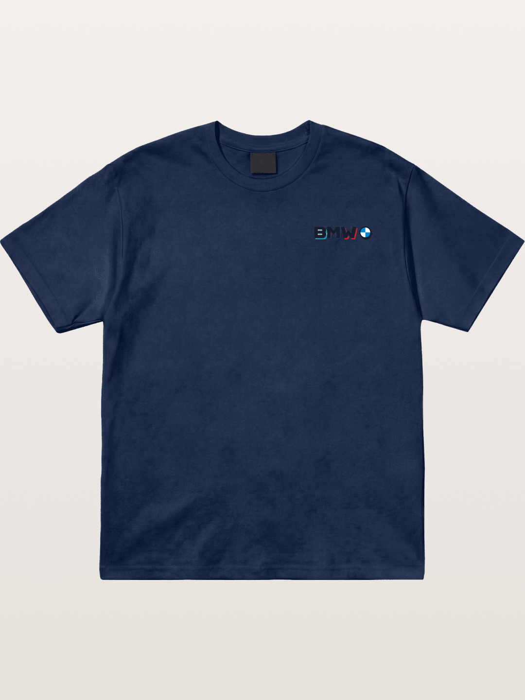BMW Modern Typography Logo Cotton T-shirt