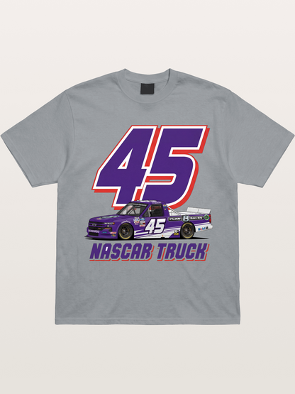 Purple 45 Racer Gildan T-shirt