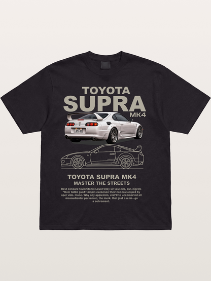 Supra MK4 Line Art & Full View Cotton T-shirt