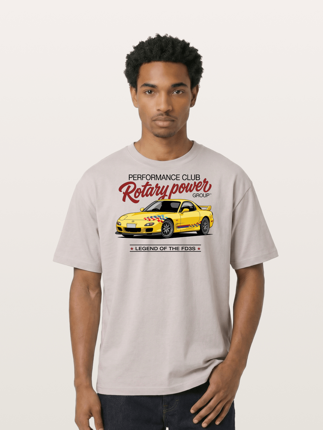 Rotary Power Cotton T-shirt
