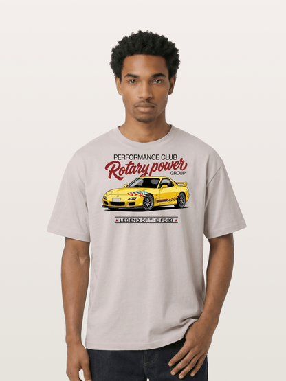 Rotary Power Cotton T-shirt