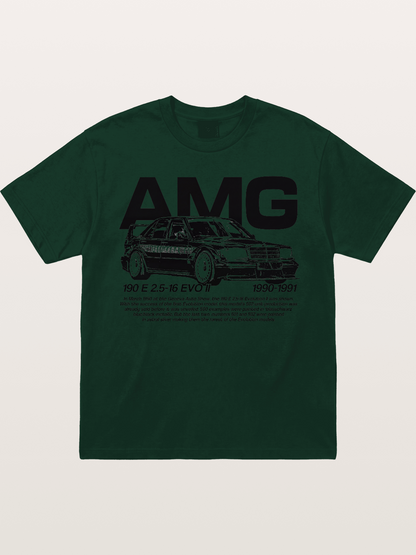 AMG 190E EVO Racing Car Art Gildan T-shirt