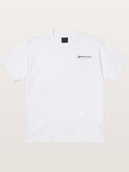 Audi Maintenance Wrench Art Cotton T-shirt