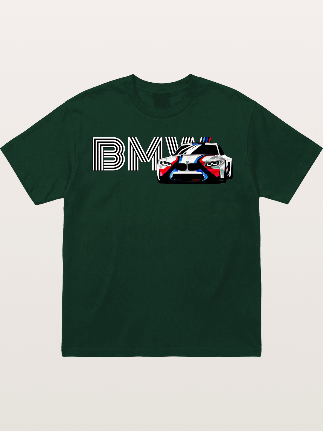 BMW M Series Typography Print Gildan T-shirt