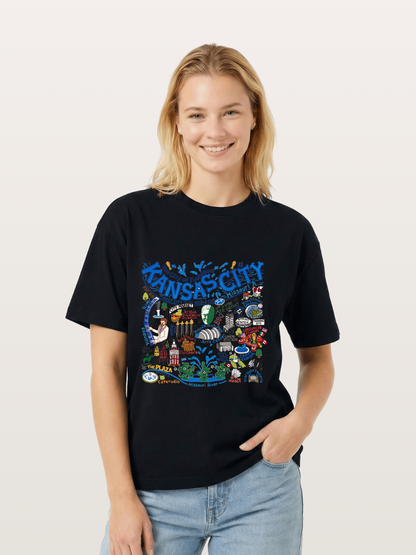 Kansas City World Cup Graphic Gildan T-shirt