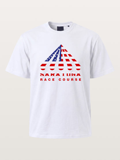 Saratoga Star Spangled Tent Top Cotton T-shirt