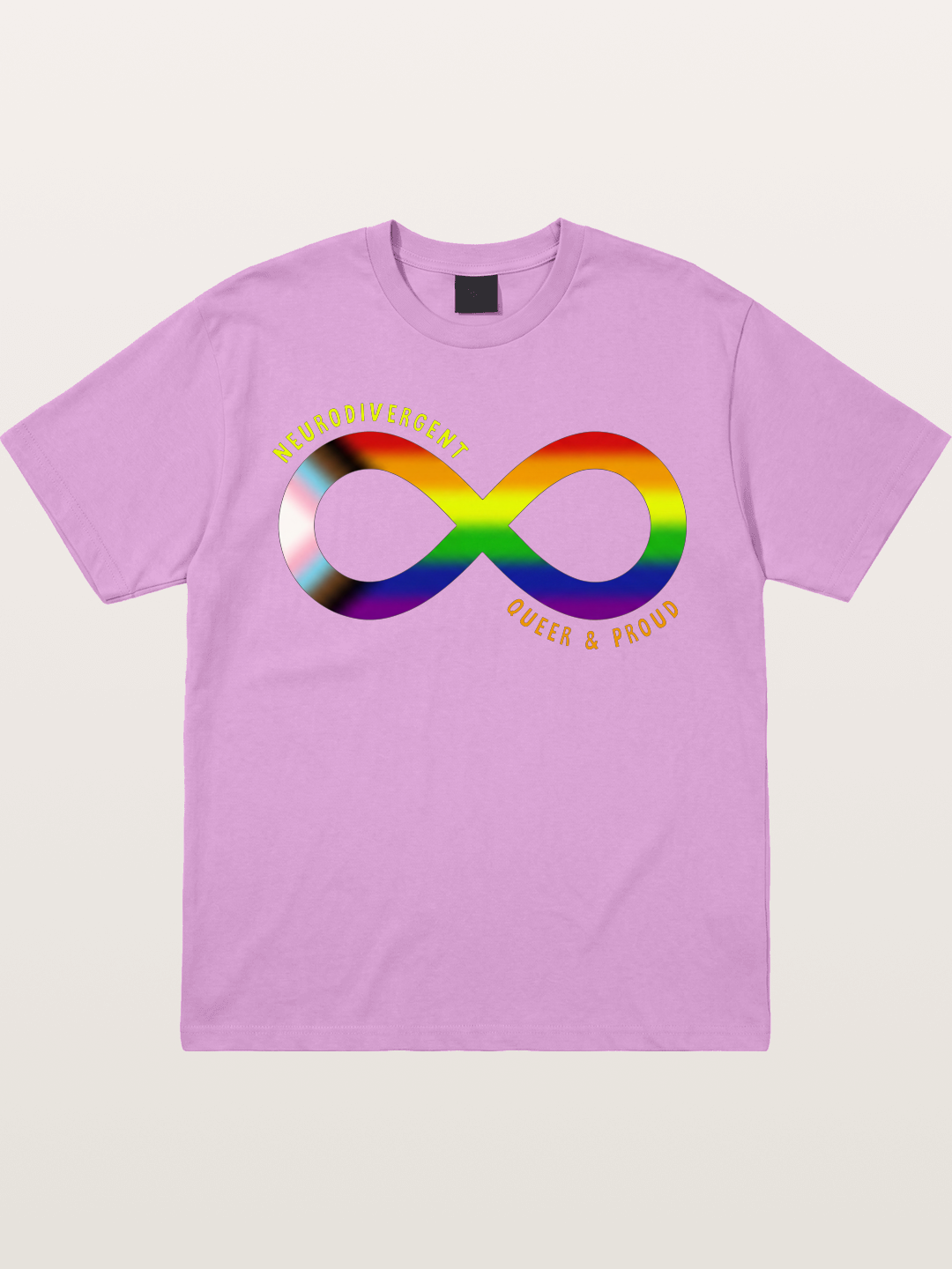 Neurodivergent Queer Infinity Symbol Gildan T-shirt