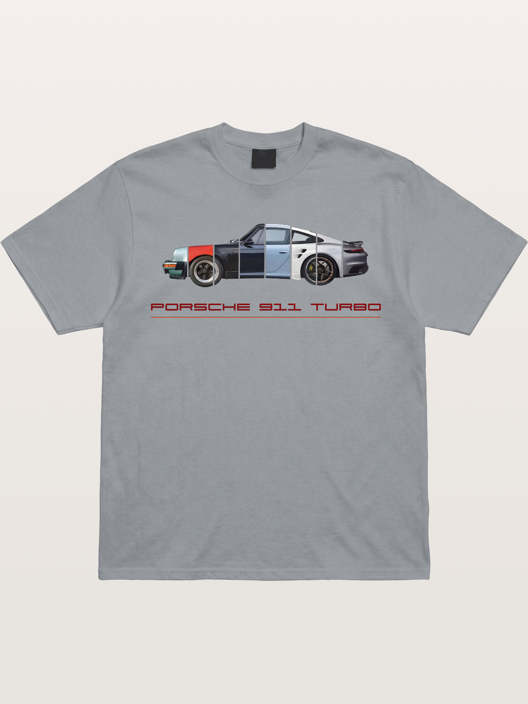Porsche 911 Turbo Split Sections Gildan T-shirt