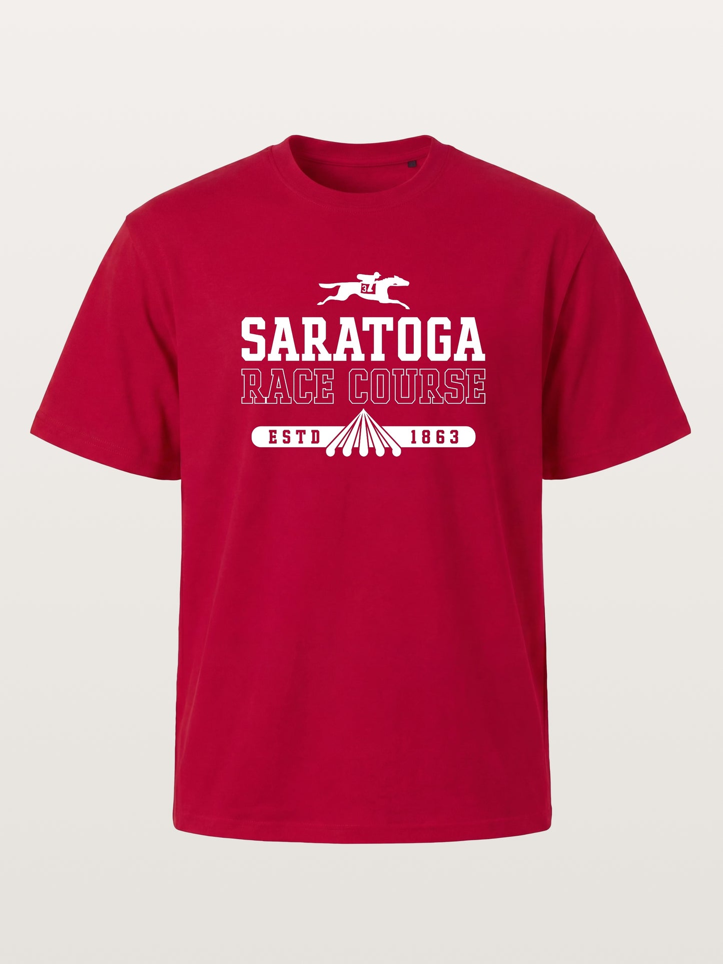 Saratoga 1863 Equestrian Heritage Mark Gildan T-shirt