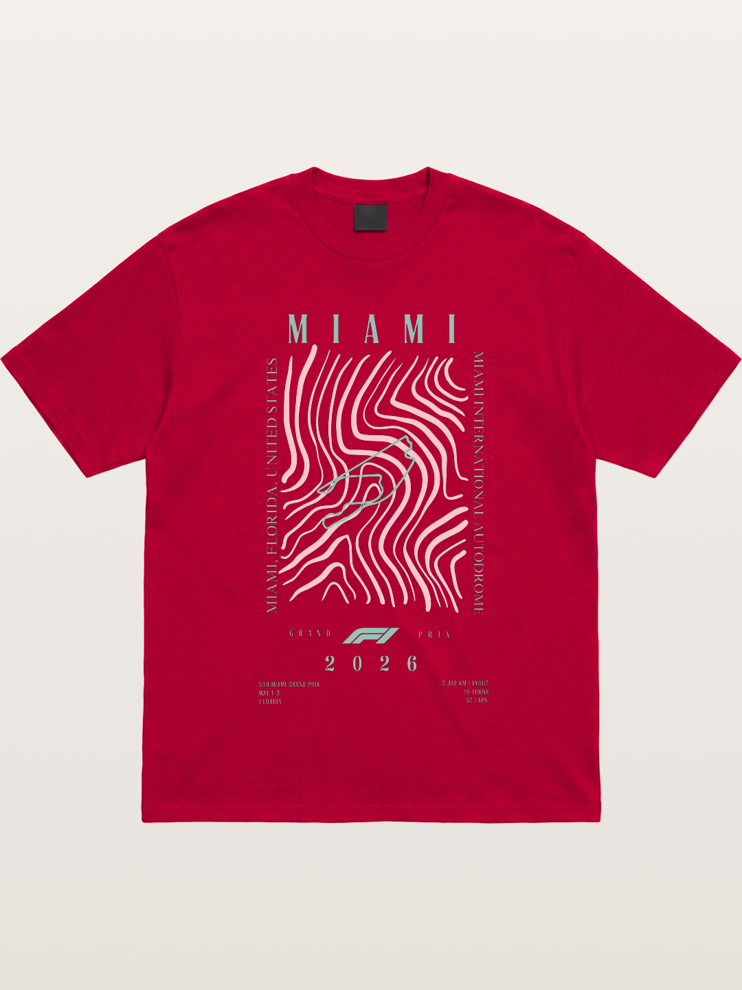 2026 Miami Grand Prix Graphic Gildan T-shirt