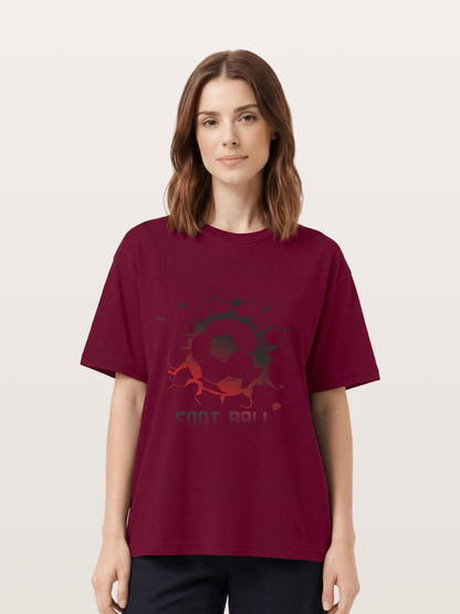 Football Crack Effect USA Style Gildan T-shirt