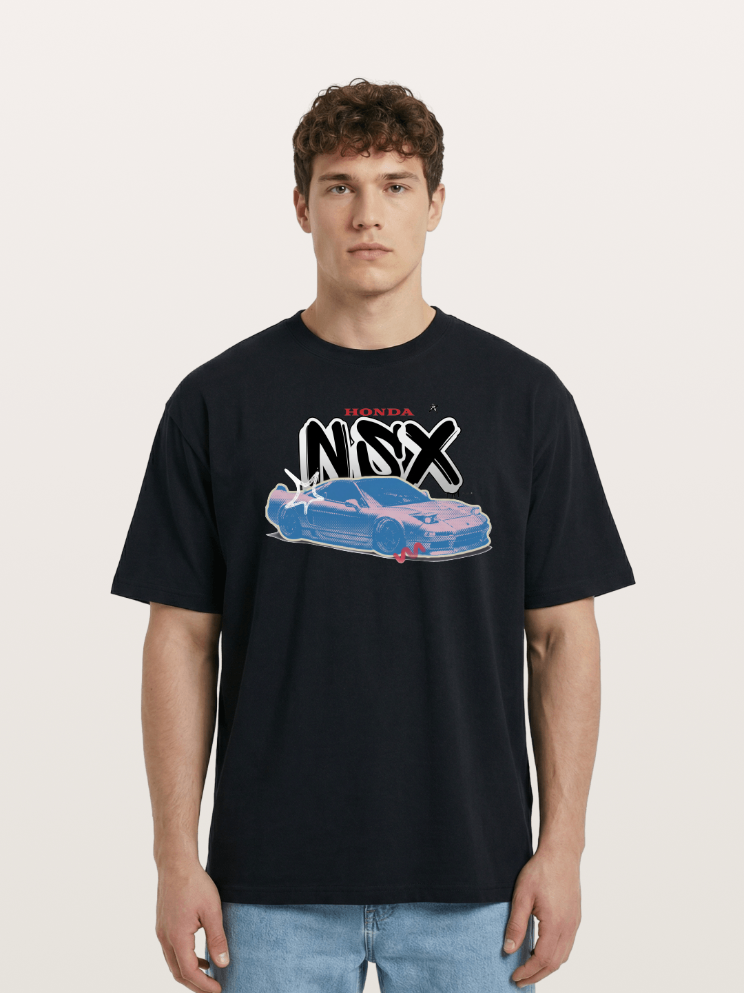 Blue NSX Cotton T-shirt