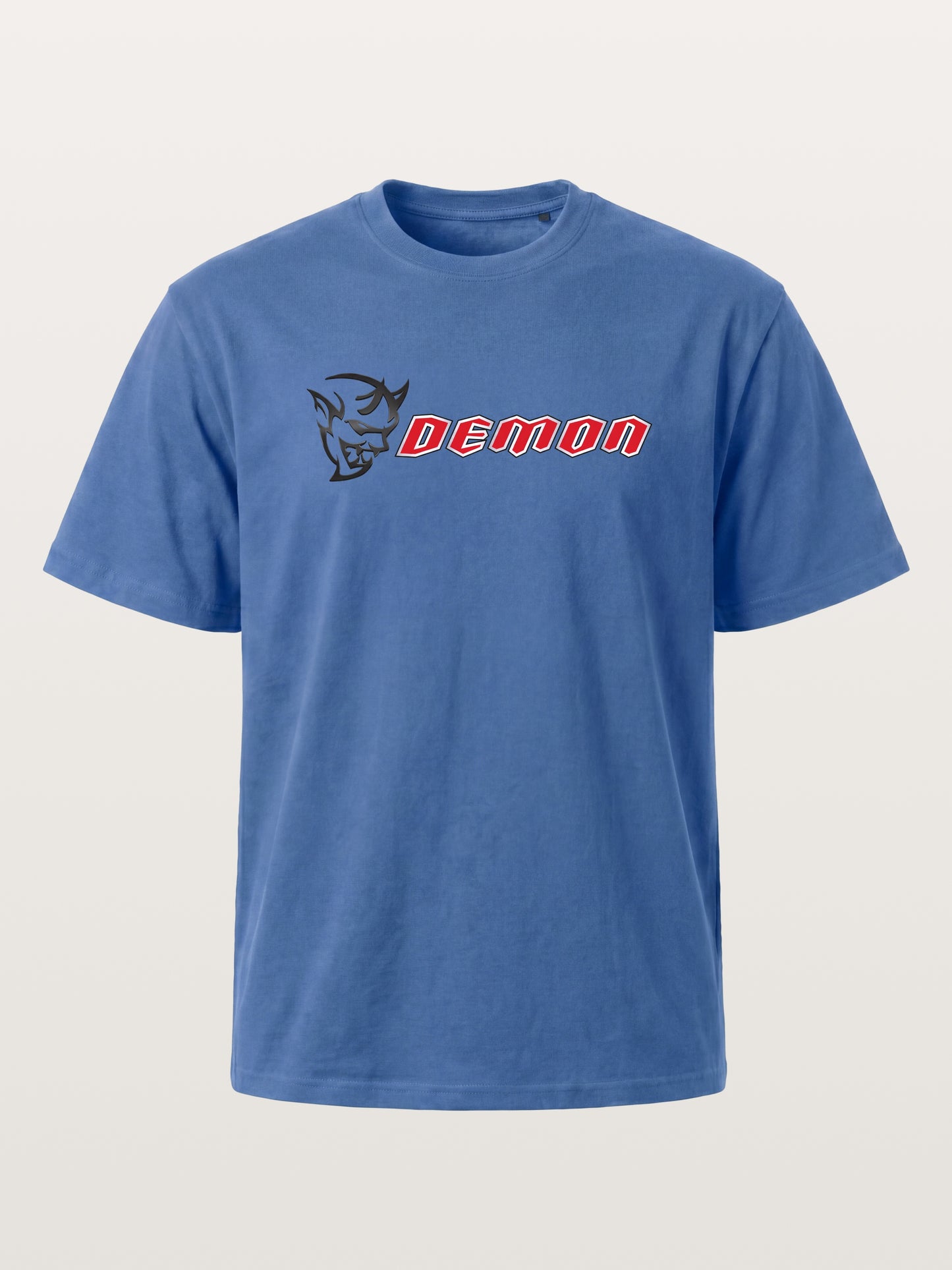 Demon Devil Head Letter Card Gildan T-shirt