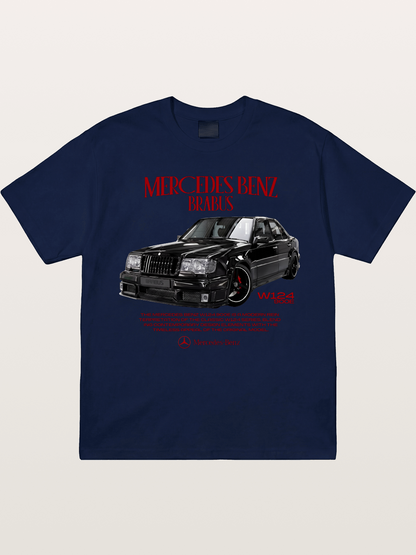 W124 500E Brabus Retro Gildan T-shirt