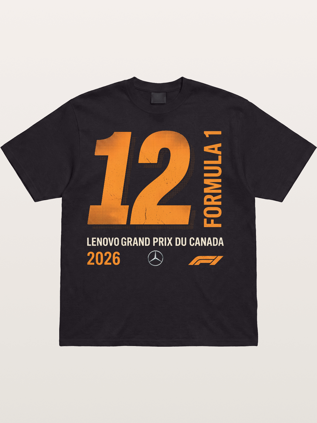 #12 Piastri 2026 F1 Canada Cotton T-shirt
