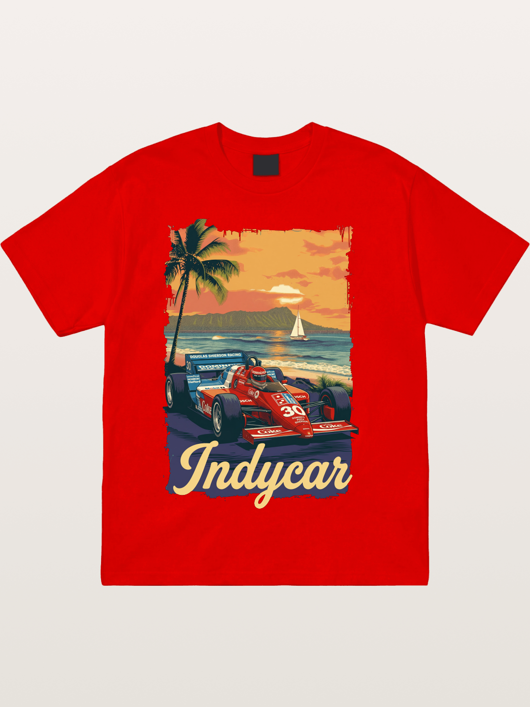 IndyCar Beach Sunset Series Cotton T-shirt