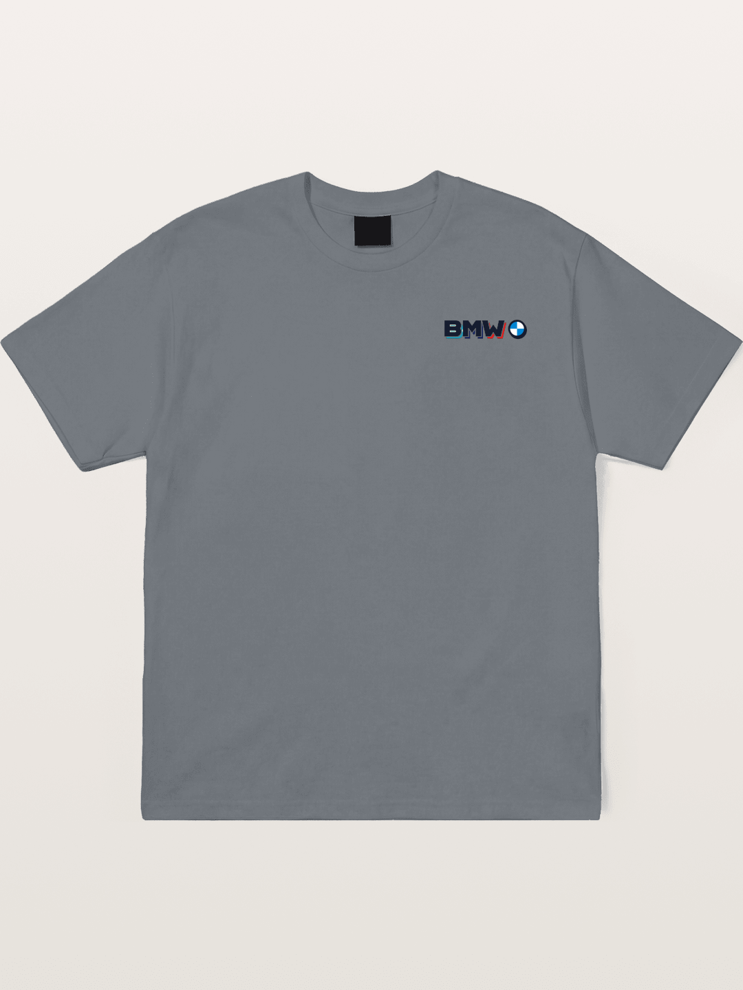 BMW Modern Typography Logo Cotton T-shirt