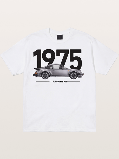 Porsche 911 Turbo 1975 Classic Cotton T-shirt