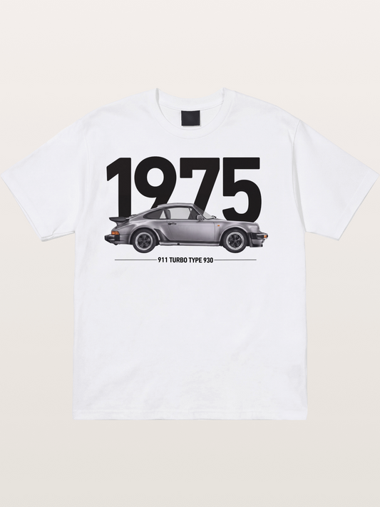 Porsche 911 Turbo 1975 Classic Cotton T-shirt