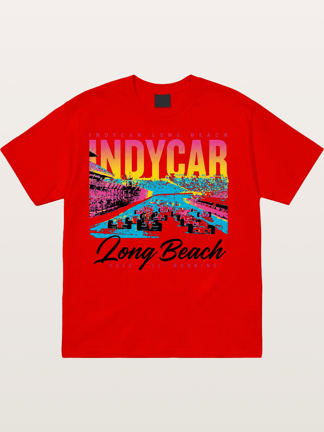 2026 Long Beach 51st IndyCar Cotton T-shirt