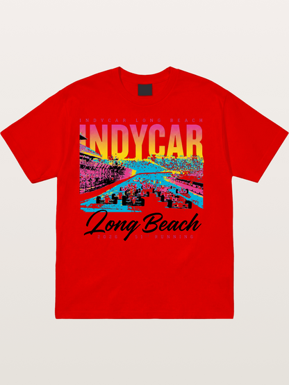2026 Long Beach 51st IndyCar Cotton T-shirt