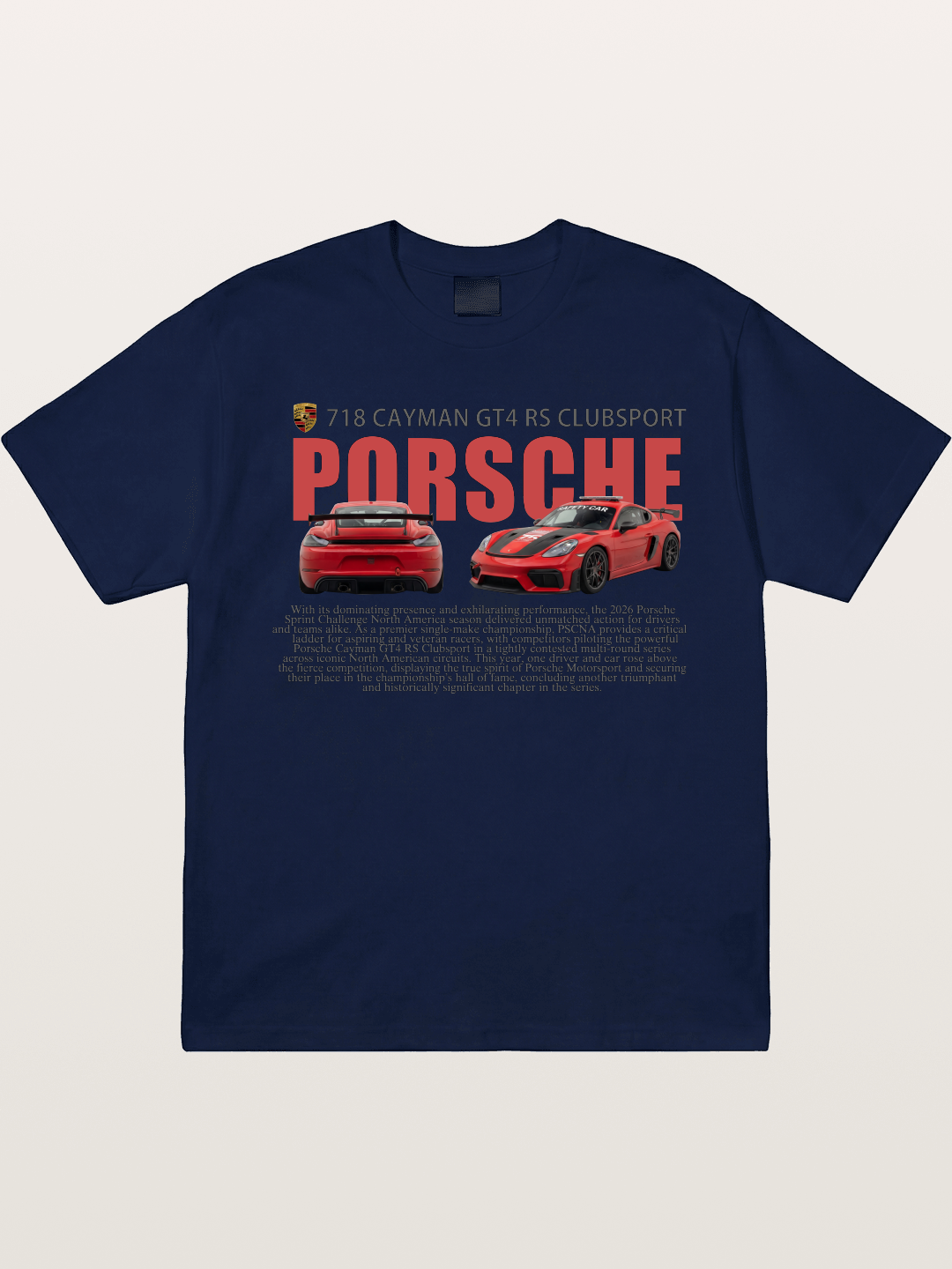 Porsche 718 Cayman GT4 RS Gildan T-shirt