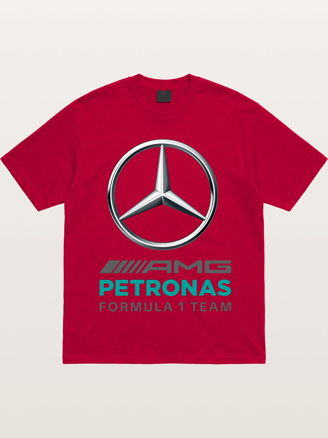 F1 Mercedes Petronas Team Logo Gildan T-shirt