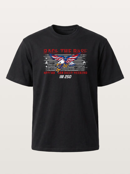 San Diego NASCAR Eagle Patriotic Theme Gildan T-shirt