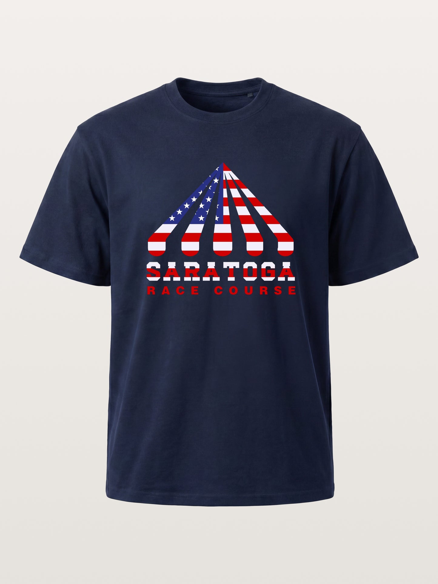Saratoga Star Spangled Tent Top Cotton T-shirt