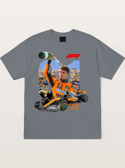 Lando Norris Canada GP 2026 Win Cotton T-shirt
