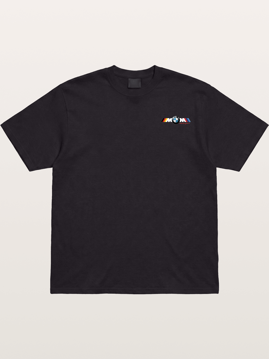 BMW M Motorsport Logo Print Cotton T-shirt