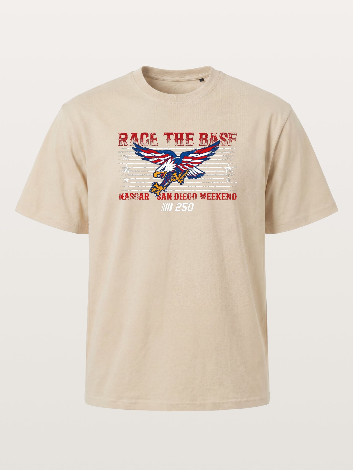 San Diego NASCAR Eagle Patriotic Theme Gildan T-shirt