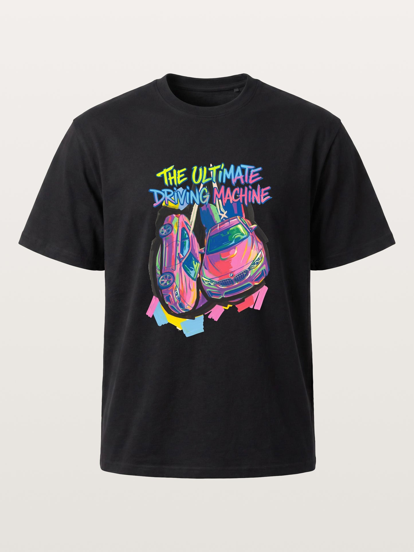 Graffiti BMW Driving Machine Cotton T-shirt